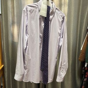 Men's Lavender Dress Shirt